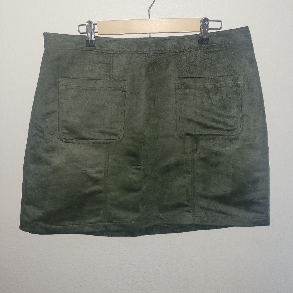 Old Navy suede skirt